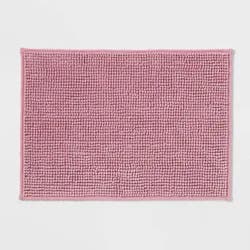 17"x24" Everyday Chenille Bath Rug Pink - Room Essentials™