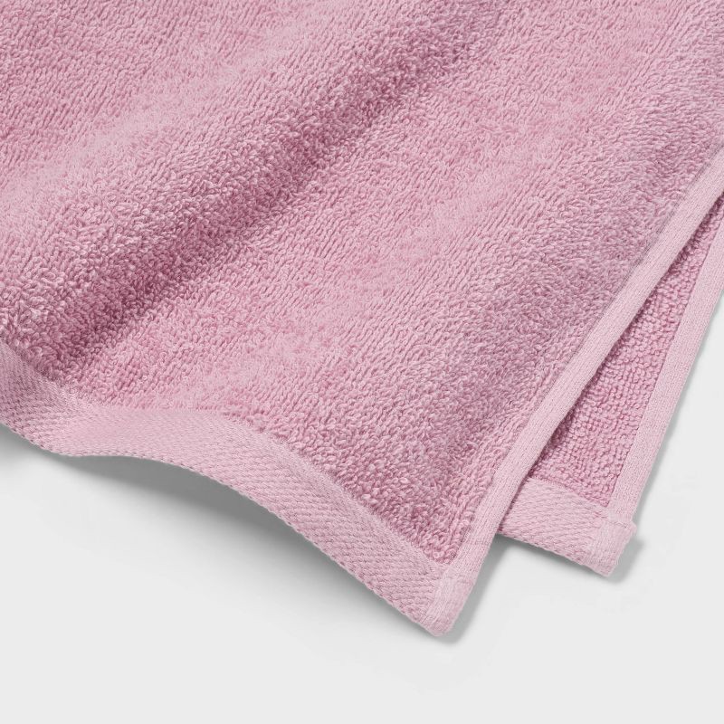 slide 3 of 4, Everyday Hand Towel Pink - Room Essentials™, 1 ct