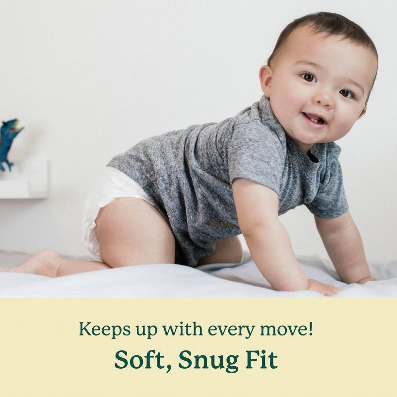 slide 16 of 19, EcoPeaCo. Bamboo Disposable Diapers Made with Organic Bamboo and Viscose - Trial and Travel - Size 5 - 7ct, 5 x 7 ct