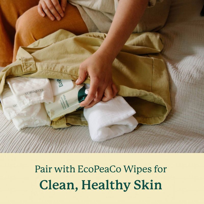 slide 17 of 19, EcoPeaCo. Bamboo Disposable Diapers Made with Organic Bamboo and Viscose - Trial and Travel - Size 5 - 7ct, 5 x 7 ct