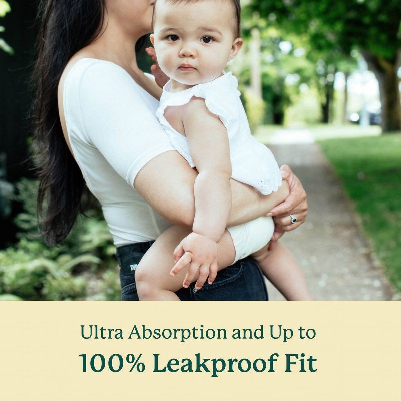 slide 9 of 19, EcoPeaCo. Bamboo Disposable Diapers Made with Organic Bamboo and Viscose - Trial and Travel - Size 5 - 7ct, 5 x 7 ct