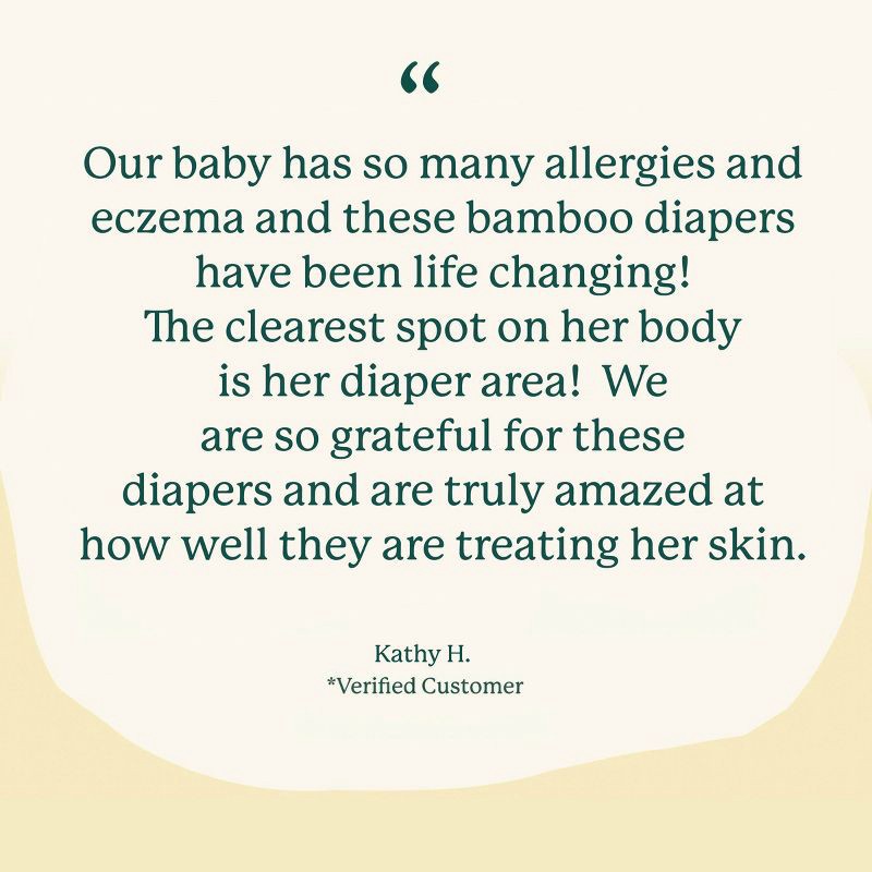 slide 14 of 19, EcoPeaCo. Bamboo Disposable Diapers Made with Organic Bamboo and Viscose - Trial and Travel - Size 4 - 7ct, 4 x 7 ct