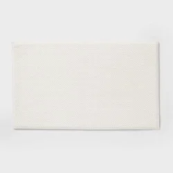20"x34" Performance Plus Cotton Memory Foam Bath Rug Cream - Threshold™