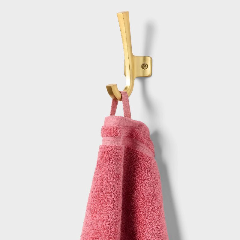 slide 5 of 5, 4pk Total Fresh Antimicrobial Washcloth Set Pink - Threshold™, 4 ct