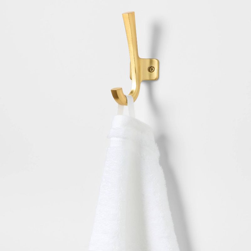 slide 5 of 5, 4pk Total Fresh Antimicrobial Washcloth Set White - Threshold™, 4 ct