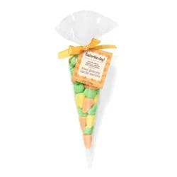 Spring Sour Carrots Easter Gummy Candy Cone - 7oz - Favorite Day™