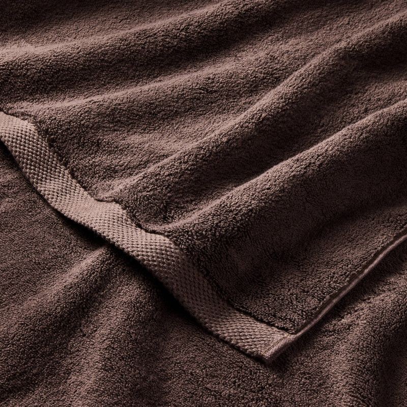 slide 3 of 4, Organic Bath Sheet Brown - Casaluna™, 1 ct