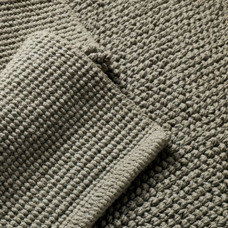 slide 3 of 4, 21"x34" Textured Bath Mat Clay - Casaluna™, 1 ct