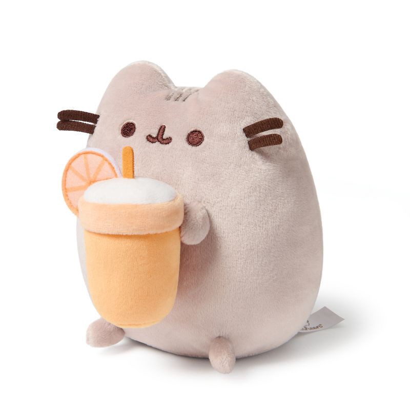 slide 4 of 6, GUND Pusheen Small Snackable Orange Juice (Target Exclusive), 1 ct
