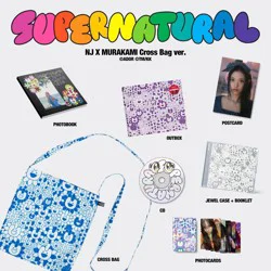 Universal Music Group NewJeans - 'supernatural' NJ X MURAKAMI (Cross Bag ver.) (Target Exclusive, CD)