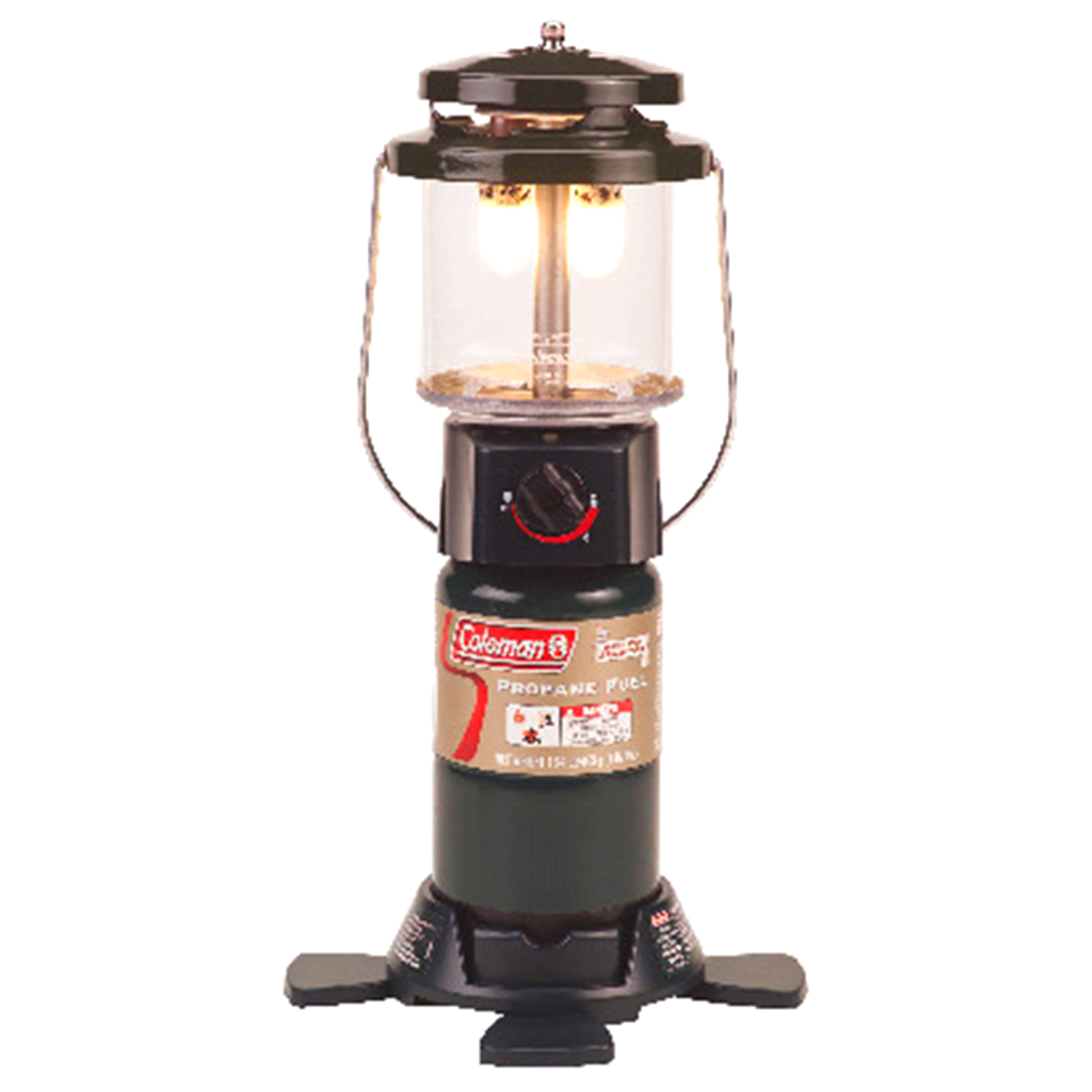 slide 1 of 1, Coleman Deluxe PerfectFlow Lantern with Hard Carry Case, 1 ct