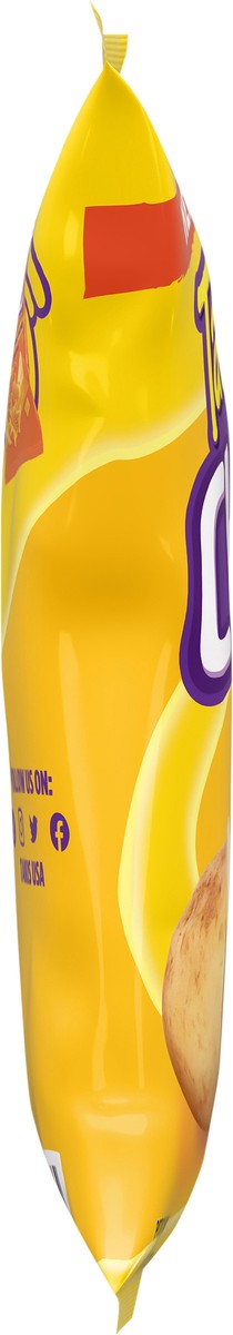 slide 5 of 13, Takis Classic Chippz 8 oz Sharing Size Bag, Salt Flavored Non-Spicy Salty Thin-Cut Potato Chips, 8 oz