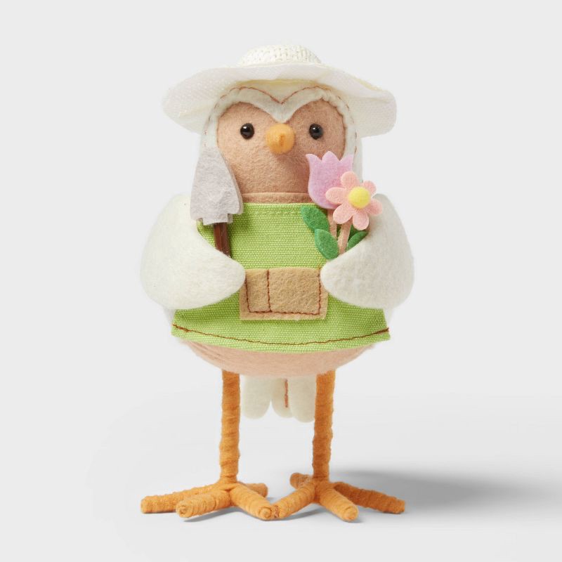 slide 1 of 3, Featherly Friends™ 'Deckle' Easter Figurine - Spritz™, 1 ct