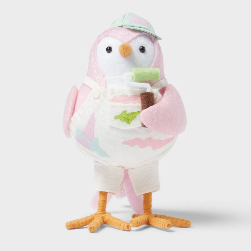 slide 1 of 3, Featherly Friends™ 'scribble' Easter Figurine - Spritz™, 1 ct