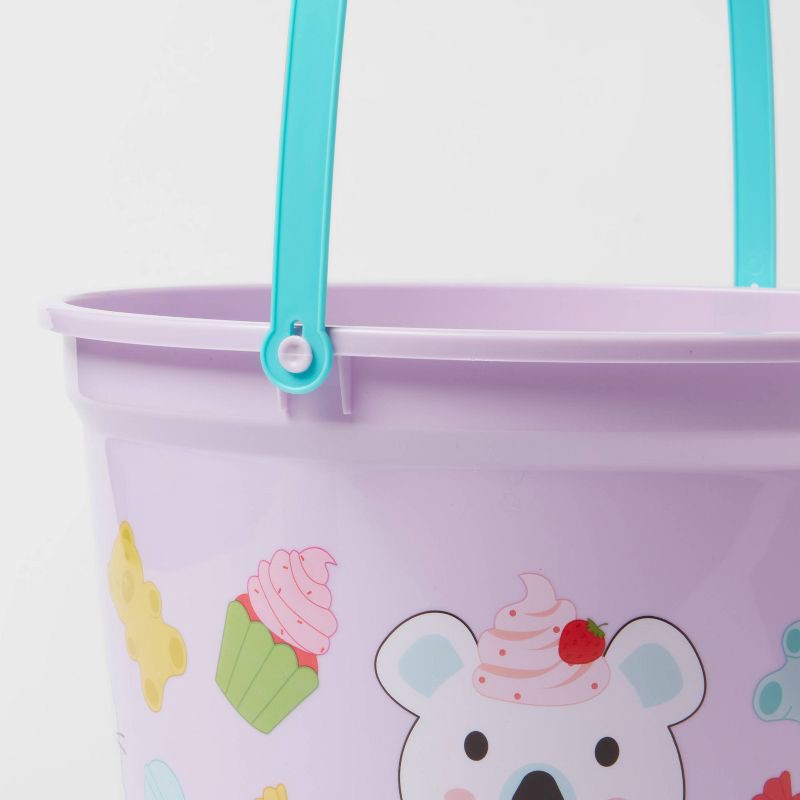 slide 3 of 3, Plastic Easter Bucket Ice Cream Animals and Sweets - Spritz™, 1 ct