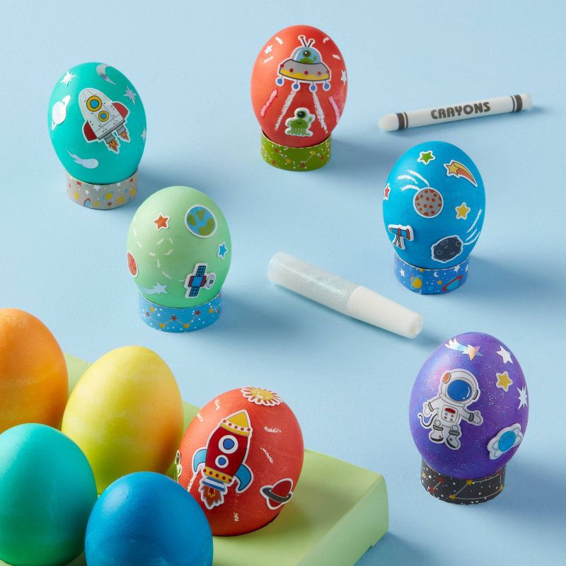 slide 2 of 3, Galaxy Easter Egg Decoration Kit - Spritz™, 1 ct