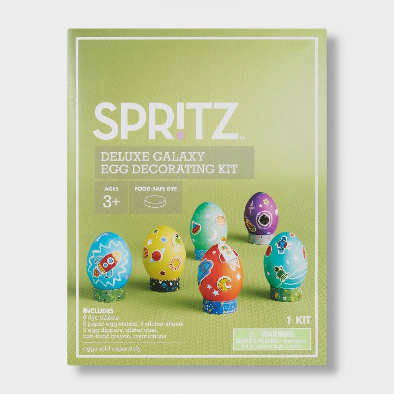 slide 1 of 3, Galaxy Easter Egg Decoration Kit - Spritz™, 1 ct