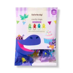 Cupcake Candy Rings Party Favors - 2.1oz/6ct - Favorite Day™
