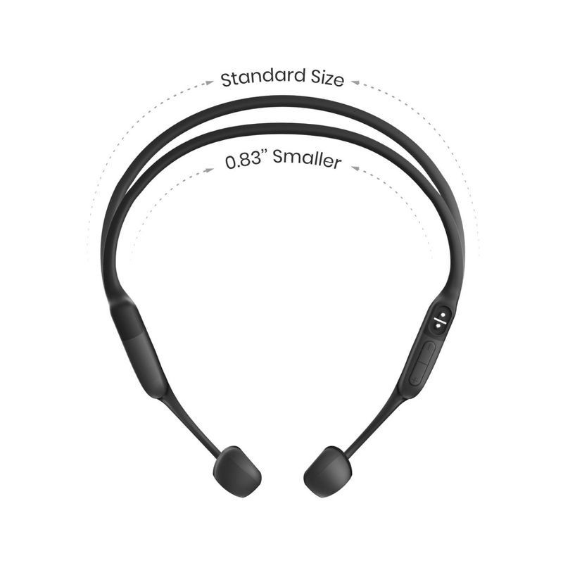 slide 2 of 10, Shokz OpenRun Mini Bluetooth Wireless Headphones - Black (S803-MN-BK-US): Open-Ear, USB, Water-Resistant, 1 ct