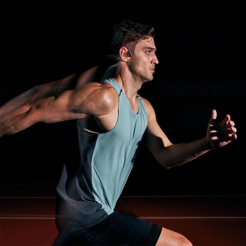 slide 6 of 8, Shokz OpenRun Pro 2 Bluetooth Wireless Headphones - Black (S820-ST-BK-US), 1 ct