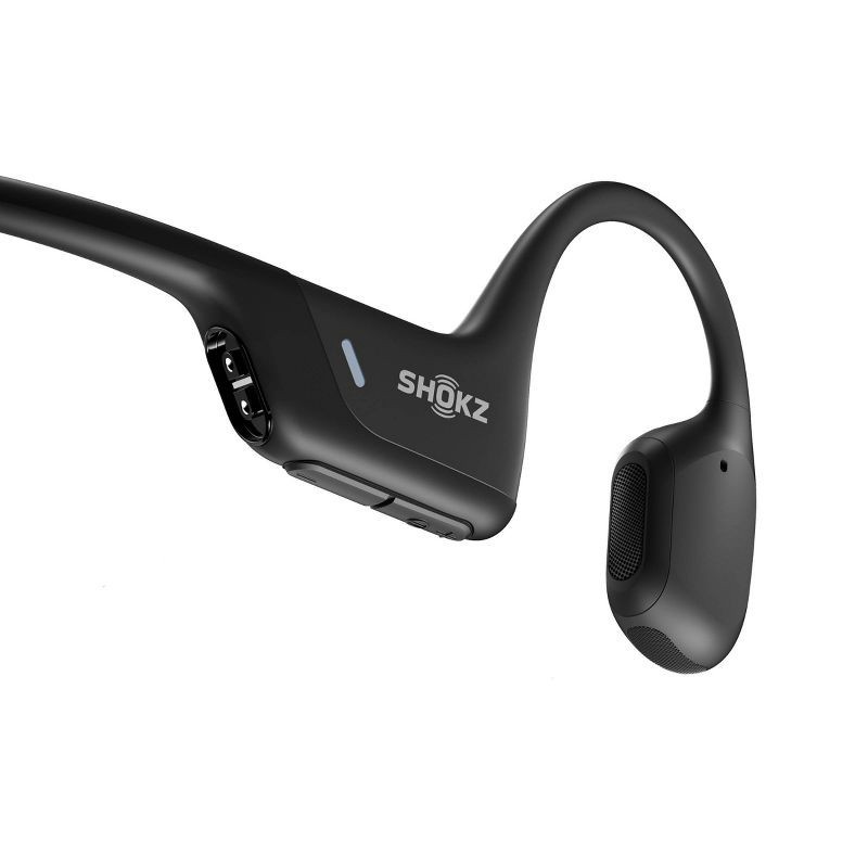slide 3 of 9, Shokz OpenRun Pro Bluetooth Wireless Headphones - Black (S810-ST-BK-US): Open-Ear, Sweat-Resistant, 1 ct