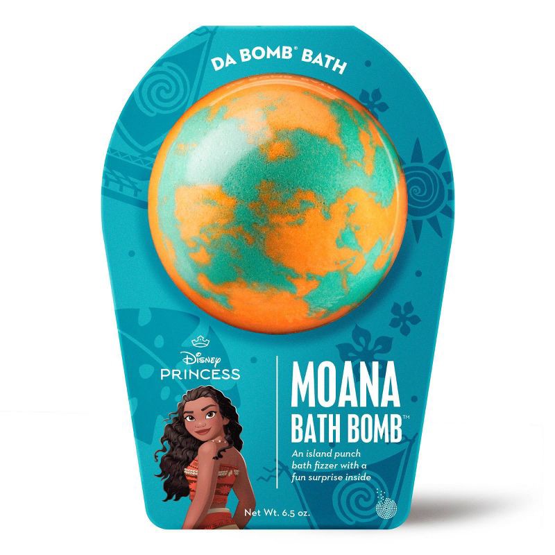 slide 1 of 7, Da Bomb Bath Fizzers Princess Moana Bath Bomb - 6.5oz, 6.5 oz