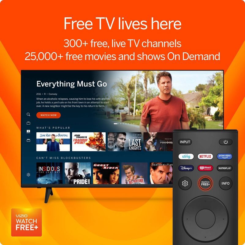 slide 7 of 10, VIZIO 32" 1080p Full HD LED Smart TV - VFD32M-08: Streaming Compatible, 60Hz Refresh Rate, 1 ct