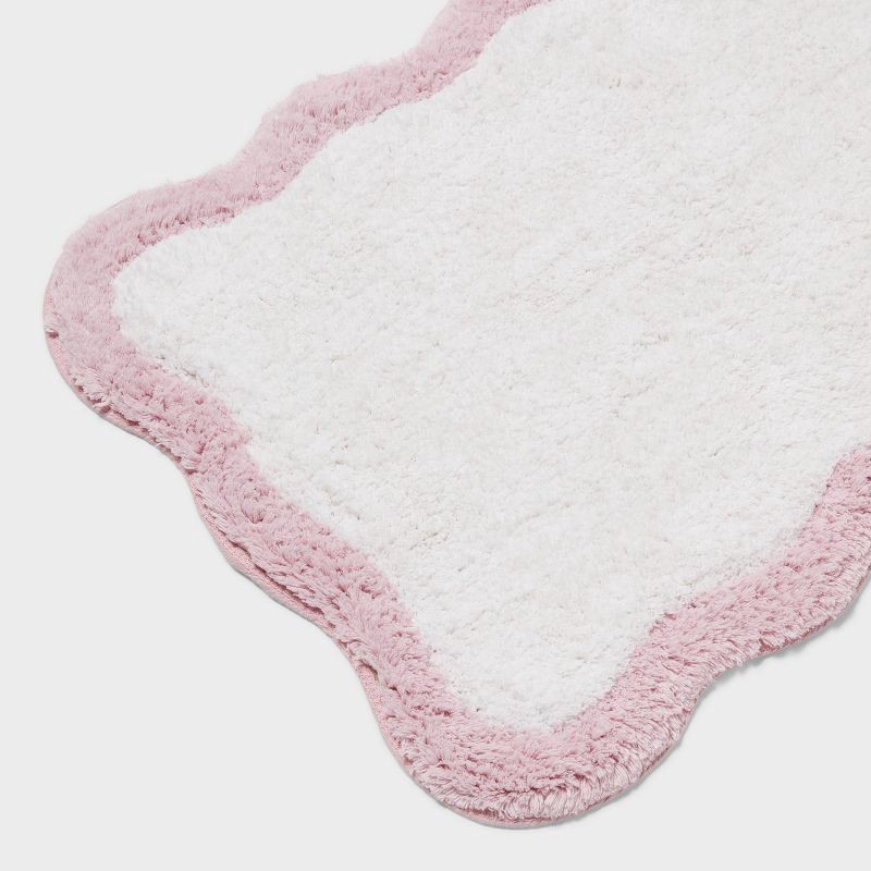 slide 3 of 4, Purple Wave Kids' Bath Rug - Pillowfort™, 1 ct