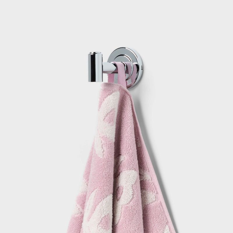 slide 5 of 5, Floral Kids' Hand Towel Purple - Pillowfort™, 1 ct