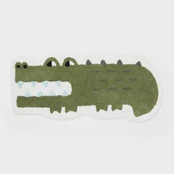 Alligator Kids' Bath Rug - Pillowfort™