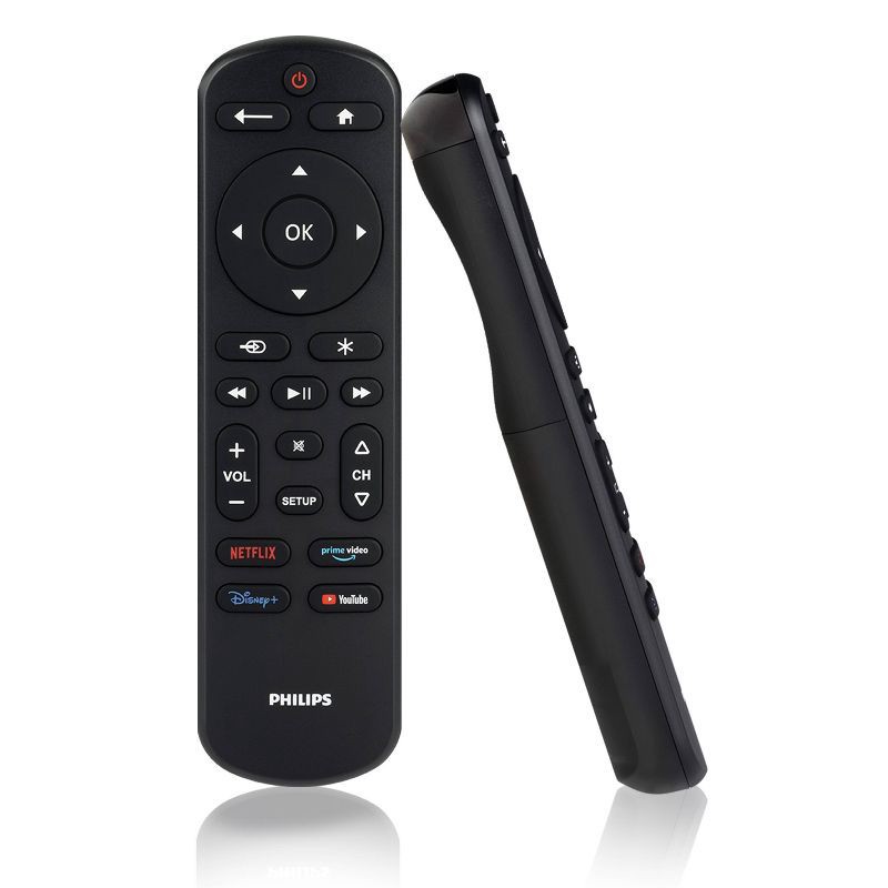 slide 1 of 7, Philips One-Touch Programming Streaming Replacement Remote: Infrared TV Accessory, 1 ct