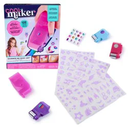 Cool Maker 8pc Shimmer Me Body Art Beauty Kit