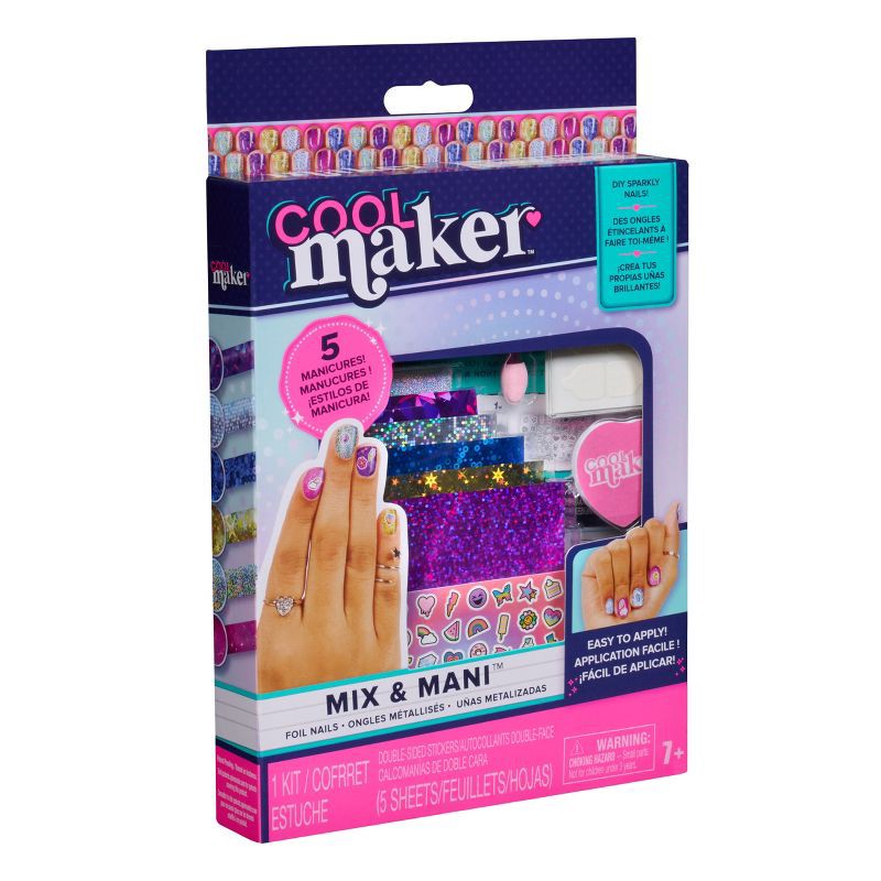 slide 9 of 9, Cool Maker 14pc Go Glam Foil Nails Beauty Kit, 14 ct