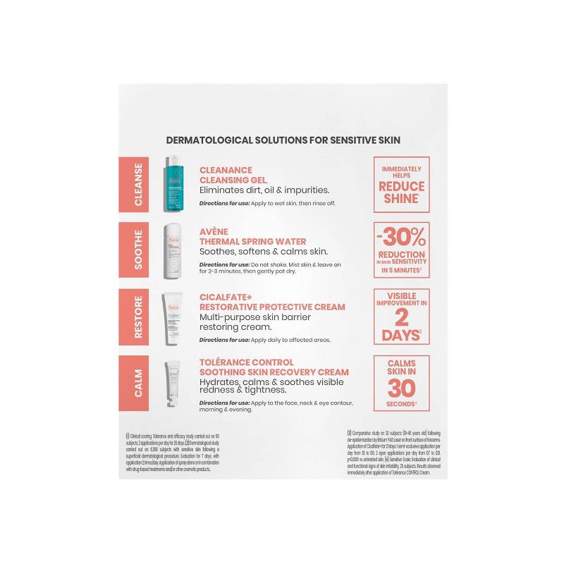 slide 4 of 5, Avene Derm Skin Care Kit - 5.6oz, 5.6 oz