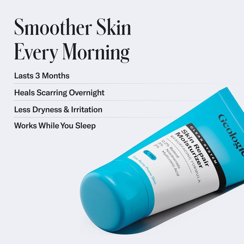 slide 3 of 9, Geologie Clear System Skin Repair Moisturizer - 0.2% Retinol - 2 fl oz, 2 fl oz