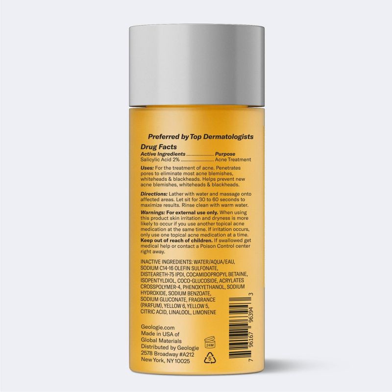 slide 2 of 9, Geologie Clear System Acne Control Face Wash - 6 fl oz, 6 fl oz