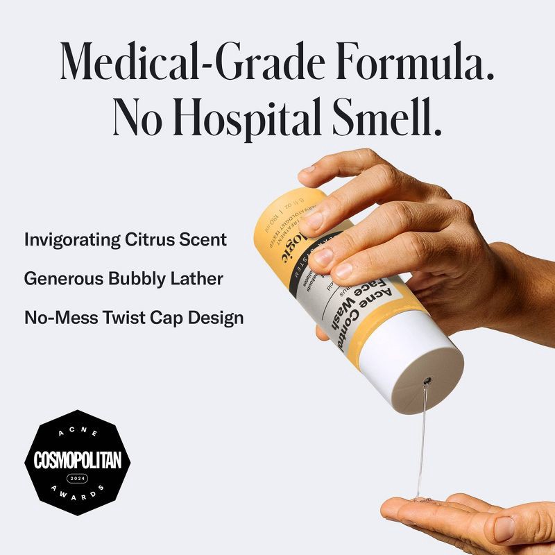 slide 3 of 9, Geologie Clear System Acne Control Face Wash - 6 fl oz, 6 fl oz