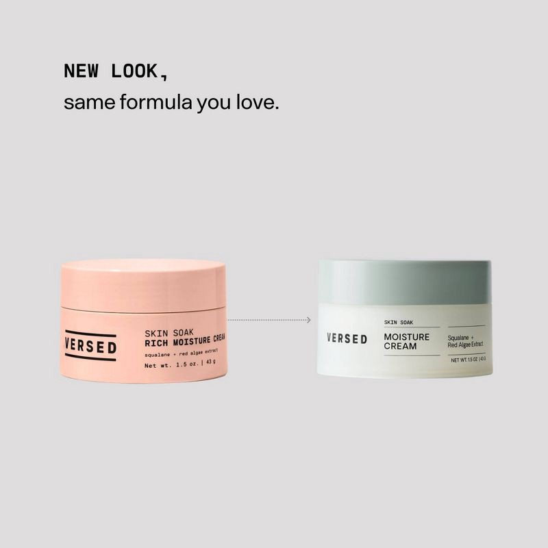 slide 4 of 9, Versed Skin Soak Rich Moisture Cream - 1.5oz, 1.5 oz