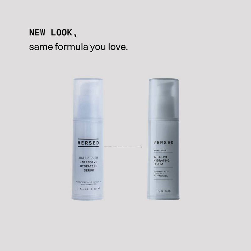 slide 3 of 7, Versed Water Rush Intensive Hydrating Serum - 1 fl oz, 1 fl oz
