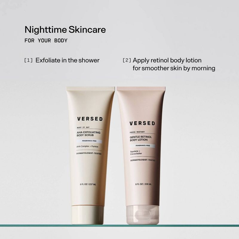 slide 6 of 8, Versed Press Restart Retinol Body Lotion - 8 fl oz, 8 fl oz
