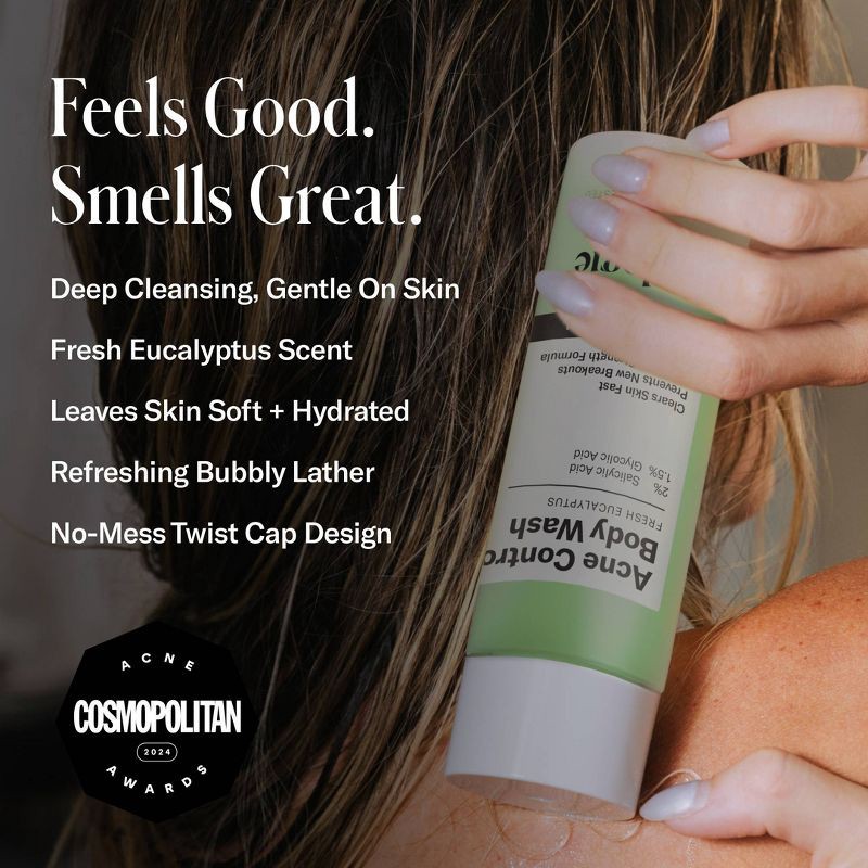 slide 3 of 10, Geologie Clear System Acne Control Body Wash - 8.4 fl oz, 8.4 fl oz