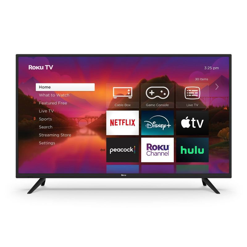 slide 2 of 13, Roku 40" Select Series 1080p Full HD Smart Roku TV with Roku TV Remote: Wi-Fi, LED, 1 ct