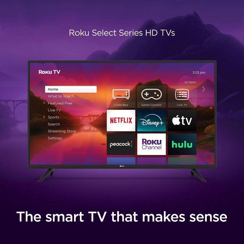 slide 3 of 13, Roku 40" Select Series 1080p Full HD Smart Roku TV with Roku TV Remote: Wi-Fi, LED, 1 ct