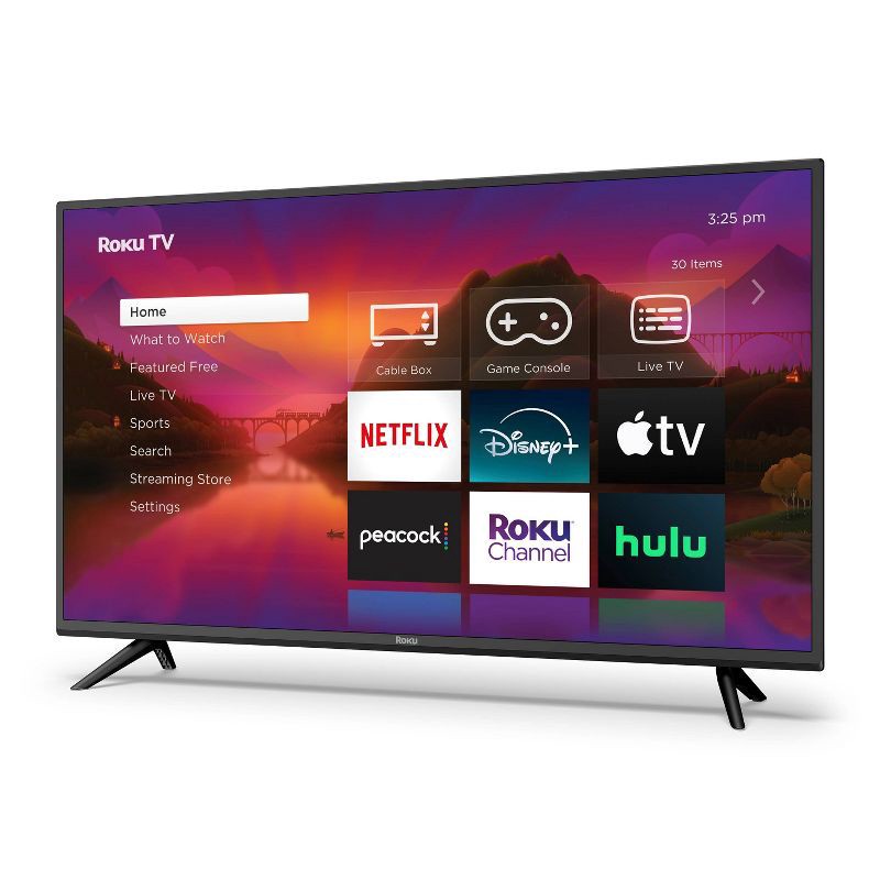 slide 12 of 13, Roku 40" Select Series 1080p Full HD Smart Roku TV with Roku TV Remote: Wi-Fi, LED, 1 ct