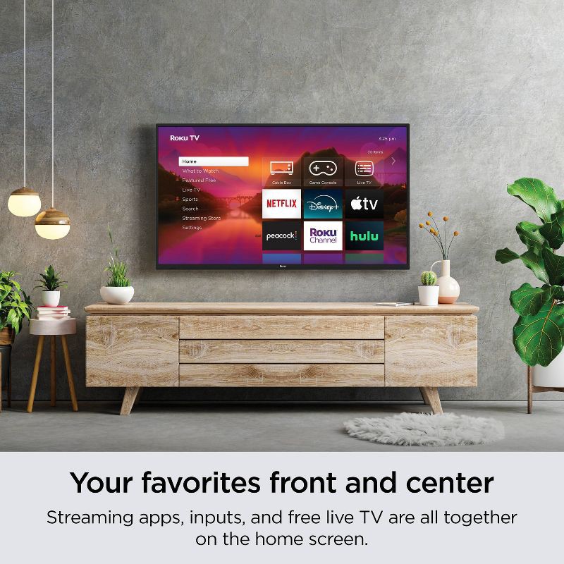 slide 4 of 13, Roku 40" Select Series 1080p Full HD Smart Roku TV with Roku TV Remote: Wi-Fi, LED, 1 ct