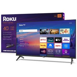 Roku 40" Select Series 1080p Full HD Smart Roku TV with Roku TV Remote: Streaming, Apple Airplay, 3 HDMI Ports