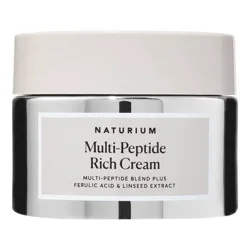 Naturium Multi-Peptide Rich Cream - 1.7fl oz: Paraben-Free, Moisturizing, Unscented, Suitable For All Skin Types