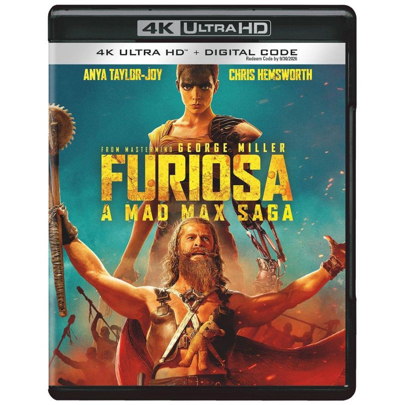 slide 1 of 4, Warner Home Video Furiosa: A Mad Max Saga (4K ULTRA HD + DIGITAL CODE), 1 ct