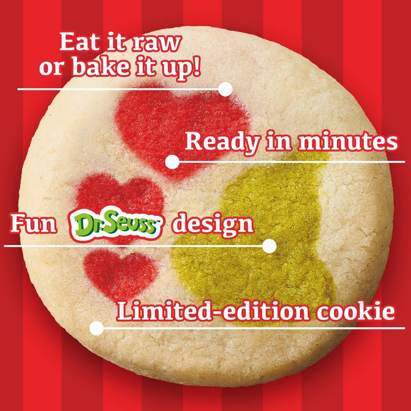 slide 4 of 7, Pillsbury Sugar Cookies Grinch 12ct, 12 ct