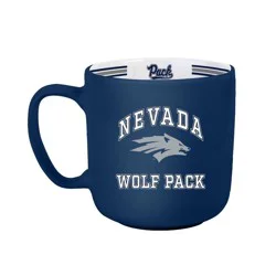NCAA Nevada Wolf Pack Stripe Mug - 15oz: Ceramic Drinkware, Multicolor Design